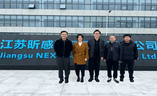 北京集成电路学会秘书长陈小男一行莅临昕感科技调研指导